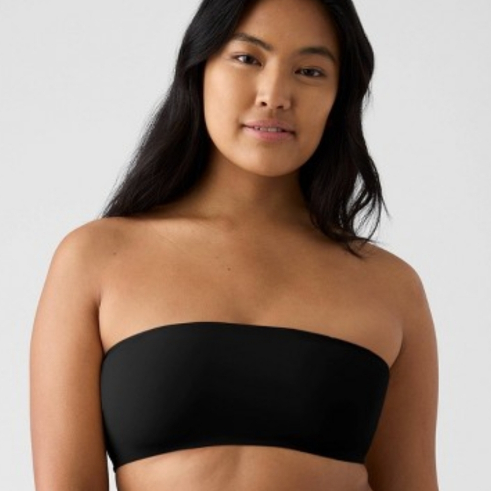 True & Co. Women's Convertible Bandeau Bra Black